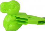 LEAN Toys Snow Maker Snowball Machine Green Dinosaur