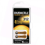 DURACELL Duracell Hearing 312 (A312) Blister Pack 6pcs.