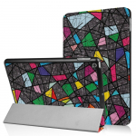 Riff Eco-leather Book case with stand for Tablet PC Asus Zenpad 10 Z301MFL/Z301ML Geometric