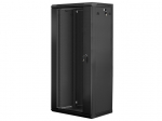 LANBERG Seinale kinnitatav riiul 19 27U 600X450mm must