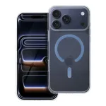 IPhone 17 Pro Max / 18 Pro Max jaoks kandetmbumise vastupidava vrvilise srmetmbe ja MagSafe-hilduva kaitsekastiga, heledas sinises