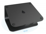 Rain Design mStand360 pratav alumiiniumist alus MacBooks, slearvutitele kuni 15 tolli, must, 38,1 cm (15)