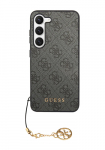 GUESS Kvakate 4G Charms Hall, Samsung S926 Galaxy S24 Plus jaoks GUHCS24MGF4GGR GUHCS24MGF4GGR
