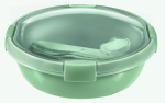Curver Toidu silitusnu Smart Eco To Go Lunch mmargune, 1 l, heleroheline