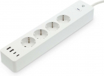 Nedis SmartLife WIFIP313FWT nutikas pistikjuhe, 16 A, 3680 W (WIFIP313FWT)