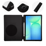 Obal:Me SolidTab-i lemiststes kott Samsung Galaxy Tab S10 Lite/S9/S9 FE/S10 FE, must