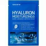 Some By Mi, Hyaluron, Moisturizing, Sheet Mask, For Face, 25 g