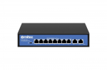 Ernitec Unmanaged Intelligent 8 PoE Gigabit RJ45 ports, 2 Gigabit