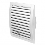 EUROPLAST GRILLE ADJUSTABLE 190X190/D125, WHITE