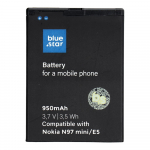 Aku Nokia N97 Mini / E5 / E7-00 / N8 jaoks, 950 mAh, Blue Star