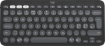 LOGITECH Pebble Keys 2 K380 klaviatuur, hall (920-011879)