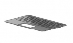 HP TOP CVR W/KB - INTL L52573-B31, Keyboard, HP,