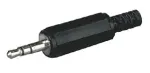 Goobay 3,5 mm stereo kaabli pistik, plastist montaa
