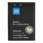 Aku Sony Ericsson K750i / W800 / W550i / Z300 1000 mAh Blue Star Premium