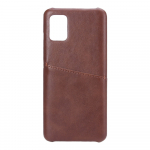 ONSALA Mobile Cover Brown with Cardpocket Samsung Galaxy A51