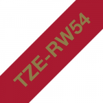 BROTHER TZE-RW54 sildid trkkimisega lind Gold punasel vrvil