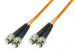 MicroConnect ST/UPC-ST/UPC 2m OM1 MM Duplex LSZH OD: 2mm,