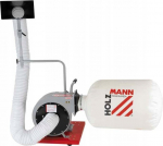 Holzmann Maschinen ABS850DBK_230V ABS850DBK_230V Ekstraktor 56 l 750 W