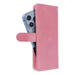 Universaalne raamatukott HTSE suurusega IPHONE 6 PLUS / 7 PLUS / 8 PLUS / XS MAX / 11 PRO MAX / SAMSUNG S20 FE / S21 FE / S10 PLUS / A10 / A32 / A54 / XIAOMI 12 LITE / HUAWEI P30 PRO roosa