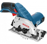 BOSCH GKS 10.8 V-LI 8.5 cm Must, Sinine, Metall 1400 RPM