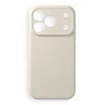 IPhone 17 Pro / 18 Pro lemine kott Forcell F-Protect Rubber Premium, MagSafe-compatible, antiekvalge