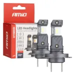 Amio LED-tuled Hybrid seeria H7 H18 6000K Canbus 60W -04115