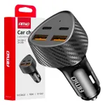 Amio -04284 auto laadija | 50W | USB-A, USB-C