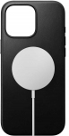 NOMAD Kaasaegne nahkkarbis iPhone 16 Pro Max, must