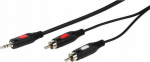 Vivanco Kaabel 3,5 mm - 2xRCA 2,5 m (46031)