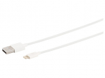 S-Impuls [AI generated title] Usb-A Opladerkabel Lightning 2.0 Hvid 0.1M