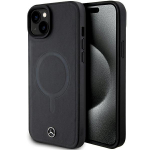 Mercedes MEHMP15S23RCMK iPhone 15 / 14 / 13 6.1" must kvakott sileast nahast MagSafe'iga