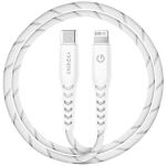 Energea kaabel Nyloflex USB-C - Lightning C94 MFI 1,5m kahepoolne/valge