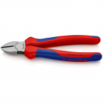 Knipex Seitenschneider 70 02 180 (blau, schlanke Bauform, Przisionsschneiden)