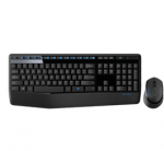 LOGITECH MK345 Combo Juhtmeta Klaviatuur + Hiir, US, Must