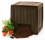 Deco Composter With Base 340L brown