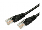 TB Patch-kaabel kat.5e RJ45 UTP 1m, must pakendis 10 tk