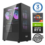 INTOP Ryzen 5 3600 32GB 250SSD M.2 NVME+4TB RTX3050 6GB no-OS