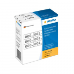 Herma Numberid korduvad numbrid kinnituskleepsed 10x22 mm valge/punane