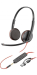 Poly Blackwire 3225 USB-C/A peakomplekt + 3,5mm 8X229A