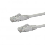 StarTech.com 10m CAT6 Ethernet kabel - Valge CAT 6 Gigabaid Ethernet juht - 650MHz 100W PoE RJ45 UTP vrgu/patch kord Snagless w/Strain Relief Fluke Testitud/Wiring on UL sertifitseeritud/TIA
