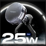 Spigen Oluline Induktiivne Qi2.2 25W MagSafe Auto Ventilatsiooni Hoidja Must