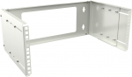 Lanview 19"" 4U Adjustable Depth Open Frame Rack Wall Mount - White