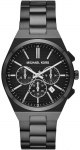 Michael Kors Lennox meeste kell must roostevabast terasest kroonomeeter 40mm