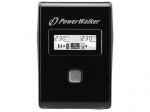 PowerWalker UPS LINE-INTERACTIVE 850VA 2X SCHUKO vljund, RJ11 sisend/vljund, USB, LCD