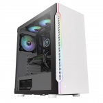 THERMALTAKE PC korpus - H200 TG Snow RGB