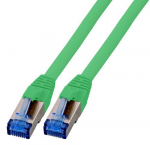 EFB Elektronik K5525FGN.1 vrgukaabel Roheline 1 m Cat6a S/FTP (S-STP)