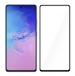 Tellur Tempered Glass 3D Case Friendly Full Glue for Samsung S10 Lite black