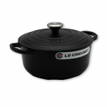 LE CREUSET Signature Roaster mmargune 20 cm must Schwarz (21177200000430)