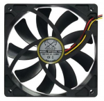Scythe Slipstreami 120mm arvuti korpuse ventilaator 12 cm must