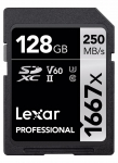 Lexar PROFESSIONAALNE SDHC / SDXC 1667X UHS-II 128GB